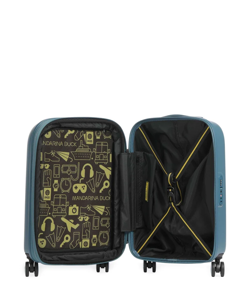 Mandarina Duck Logoduck+ Valise 4 roues tailor blue