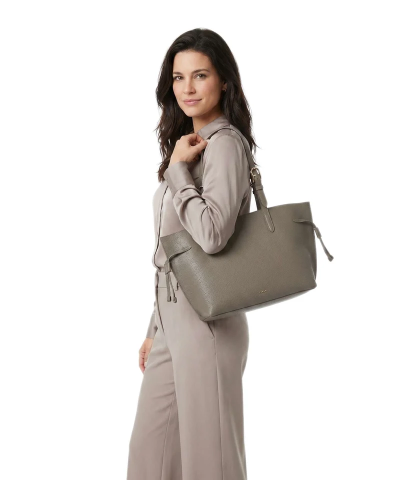 Furla Ava M Cabas muddy gray/rosewood