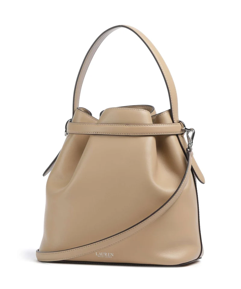 Lauren Ralph Lauren Blaike Medium Sac seau tan