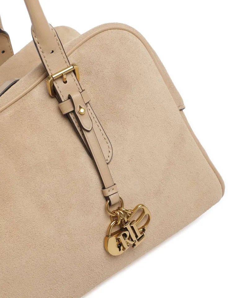 Lauren Ralph Lauren Marcy Large Sac porté épaule tan