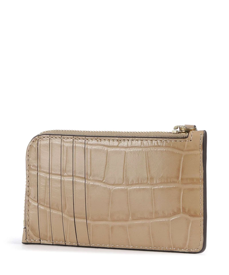 Lauren Ralph Lauren Small Étui à cartes crédit tan