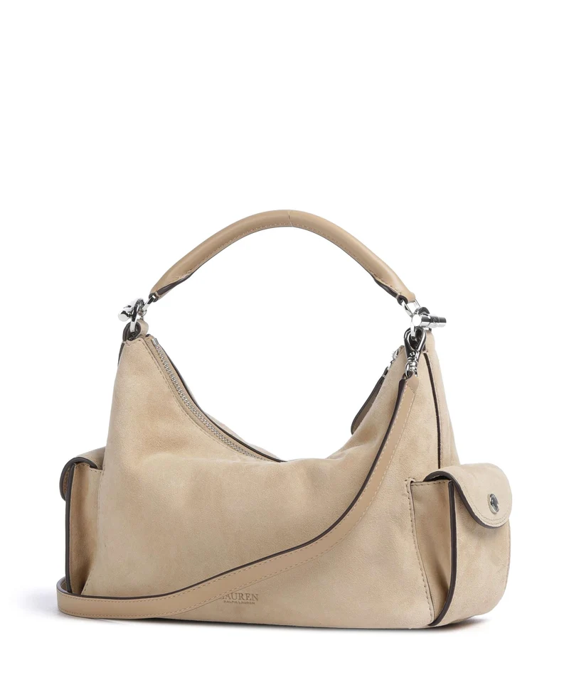 Lauren Ralph Lauren Blaike Small Sac porté épaule tan