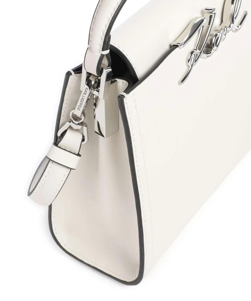 Karl Lagerfeld K/Signature Mini Sac à main off white