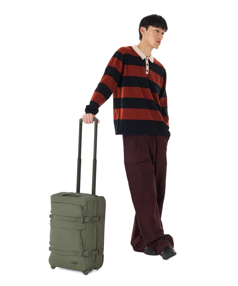 Eastpak Transit'R Plus S Sac de voyage à roulettes monotone khaki