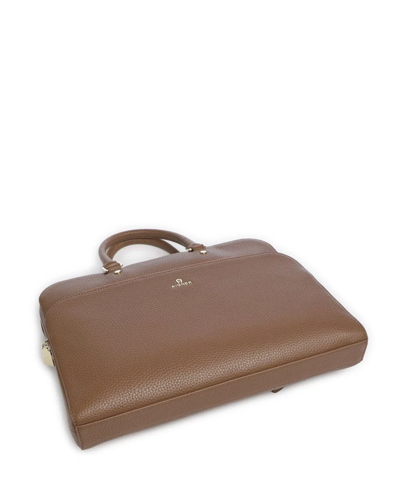 Aigner Ivy L Porte-document saddle brown