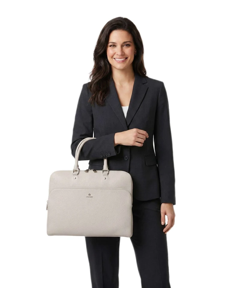 Aigner Ivy L Porte-document fog beige