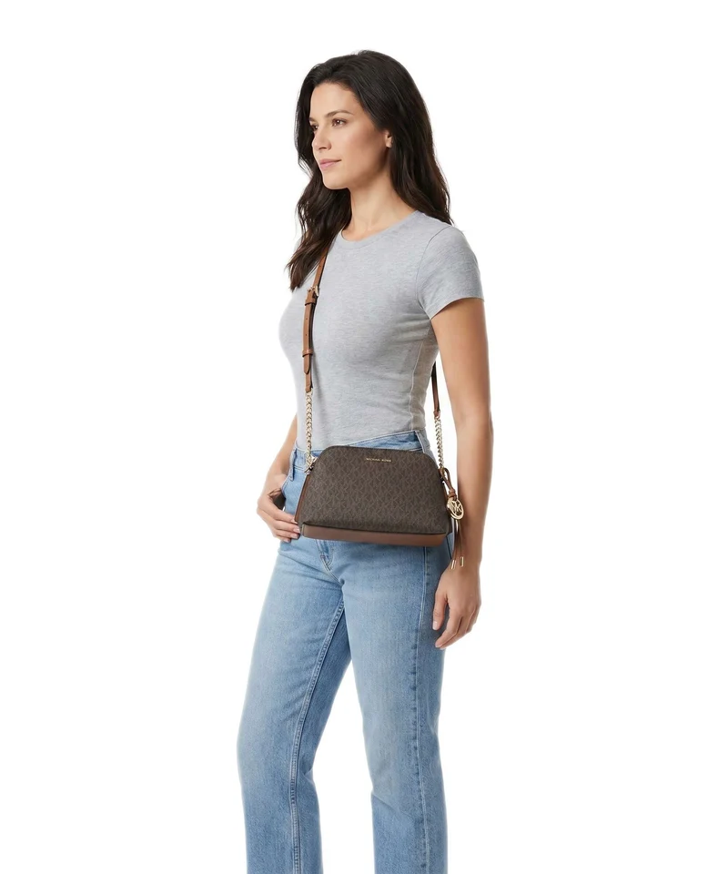 Michael Kors Freddie Small Sac bandoulière brown/acorn