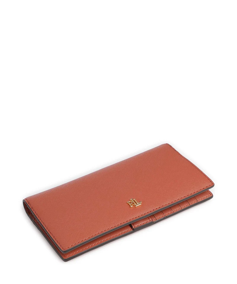 Lauren Ralph Lauren Medium Portefeuille red terracotta