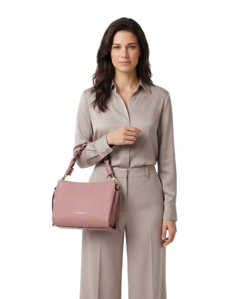 Coccinelle Boheme Grana Double Sac à main winter rose/berry