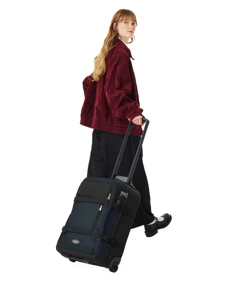 Eastpak Transit'R Pro Core S Sac de voyage à roulettes navy/pro coated