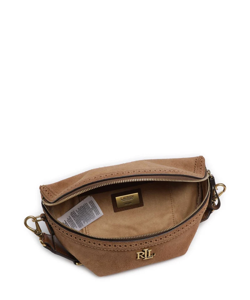 Lauren Ralph Lauren Marcy Sac banane light tobacco