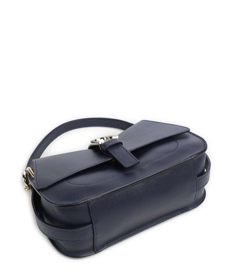 Furla Flow Mini Sac à main blu reale