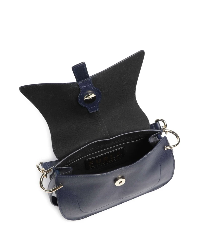Furla Flow Mini Sac à main blu reale