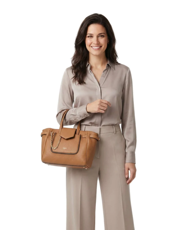 Lancel Théa S Sac à main camel