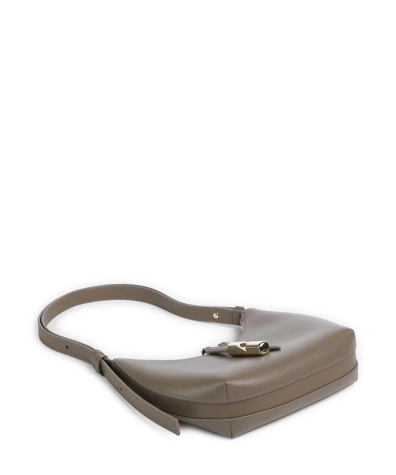 Furla Goccia S Sac porté épaule muddy gray