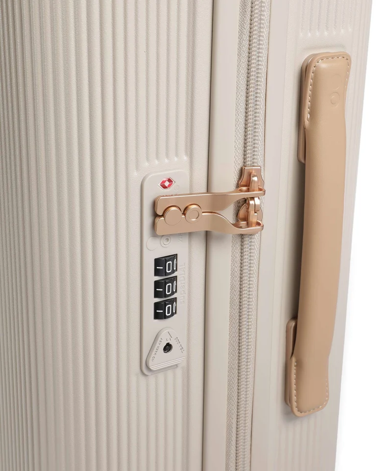 Echolac Dynasty VLX S Valise 4 roues almond white