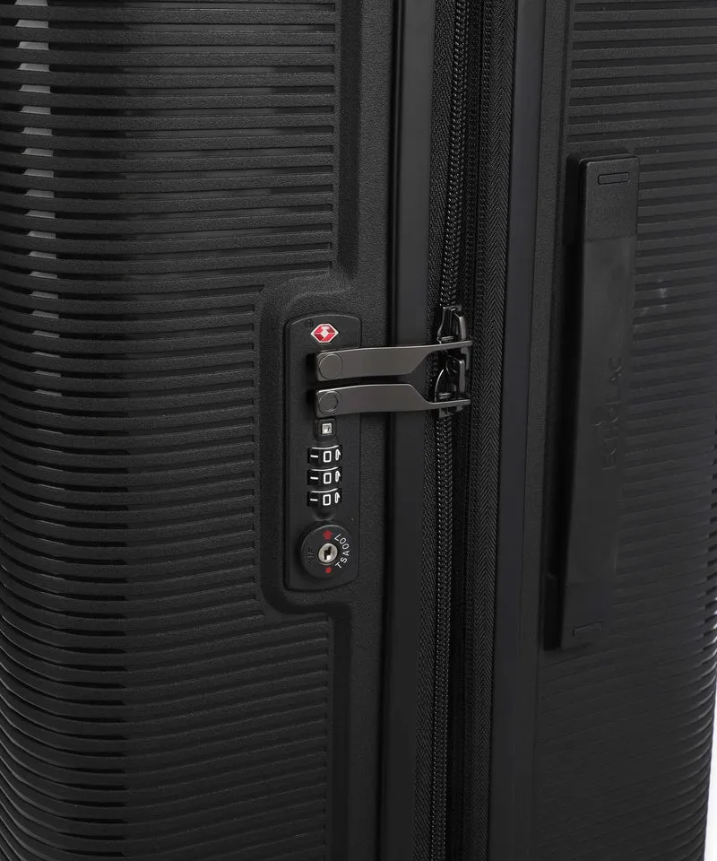 Echolac Forza L Valise 4 roues volcanic black