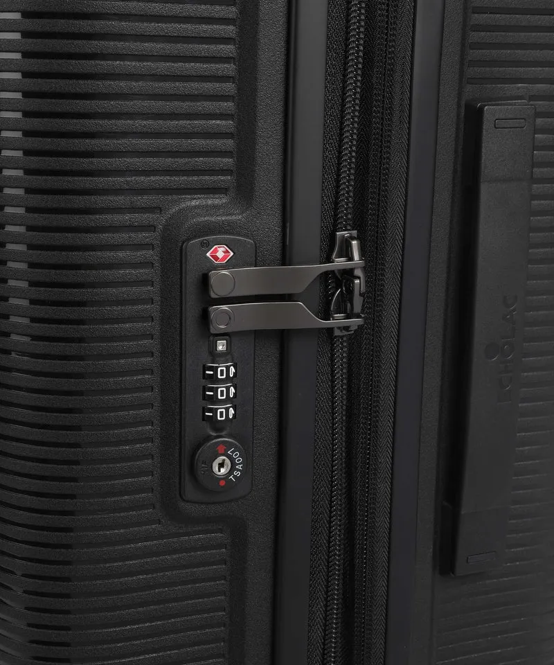 Echolac Forza M Valise 4 roues volcanic black