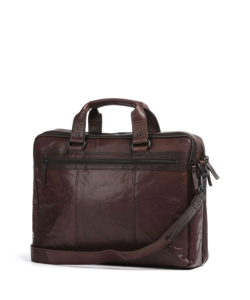 Spikes & Sparrow Bronco Porte-document dunkelbraun