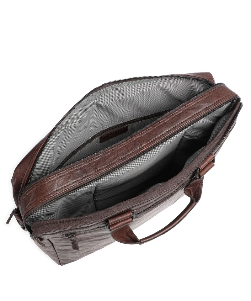 Spikes & Sparrow Bronco Porte-document dunkelbraun