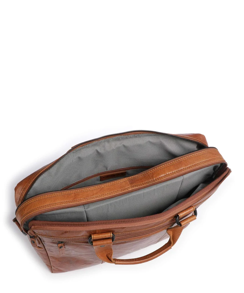 Spikes & Sparrow Bronco Porte-document cognac