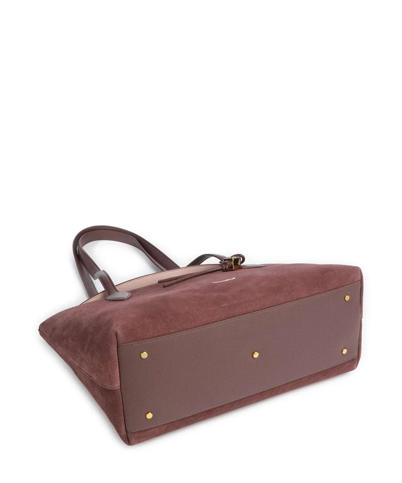 Coccinelle Thess Suede Cabas berry