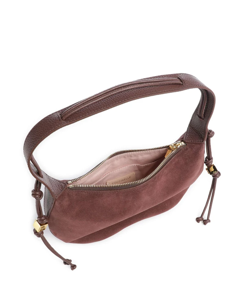 Coccinelle Thess Suede Sac fourre-tout berry