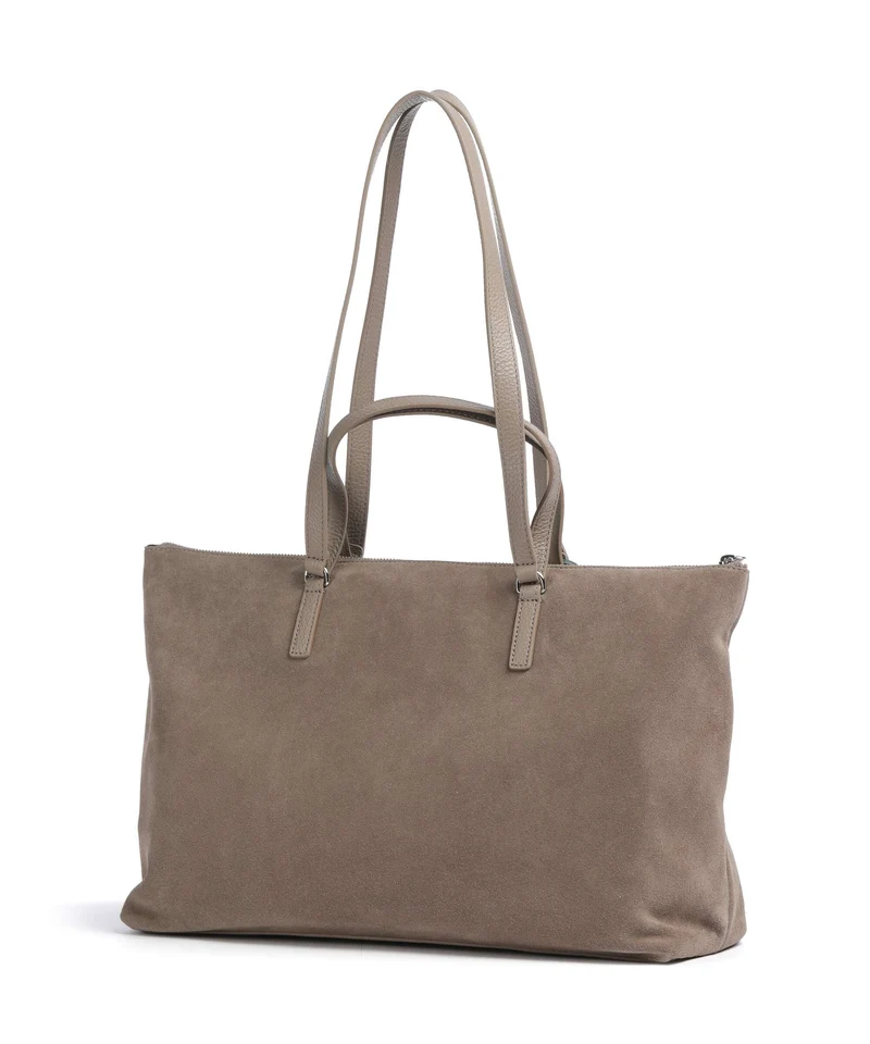 Coccinelle Beat Generation Suede Cabas warm taupe