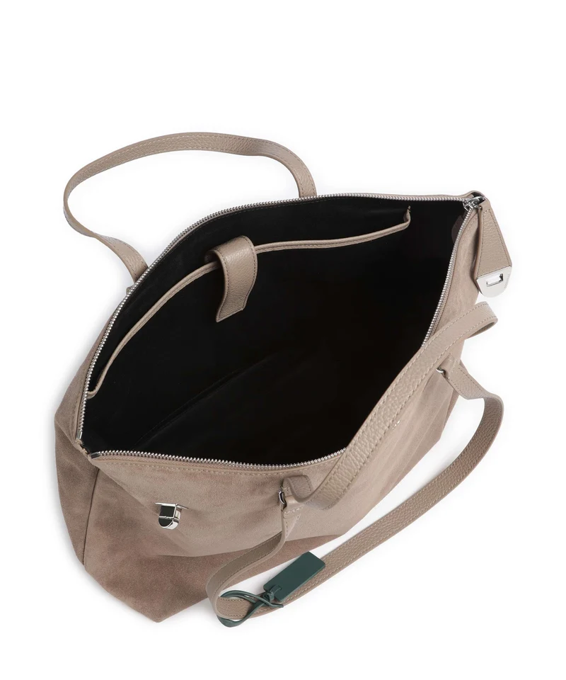 Coccinelle Beat Generation Suede Cabas warm taupe