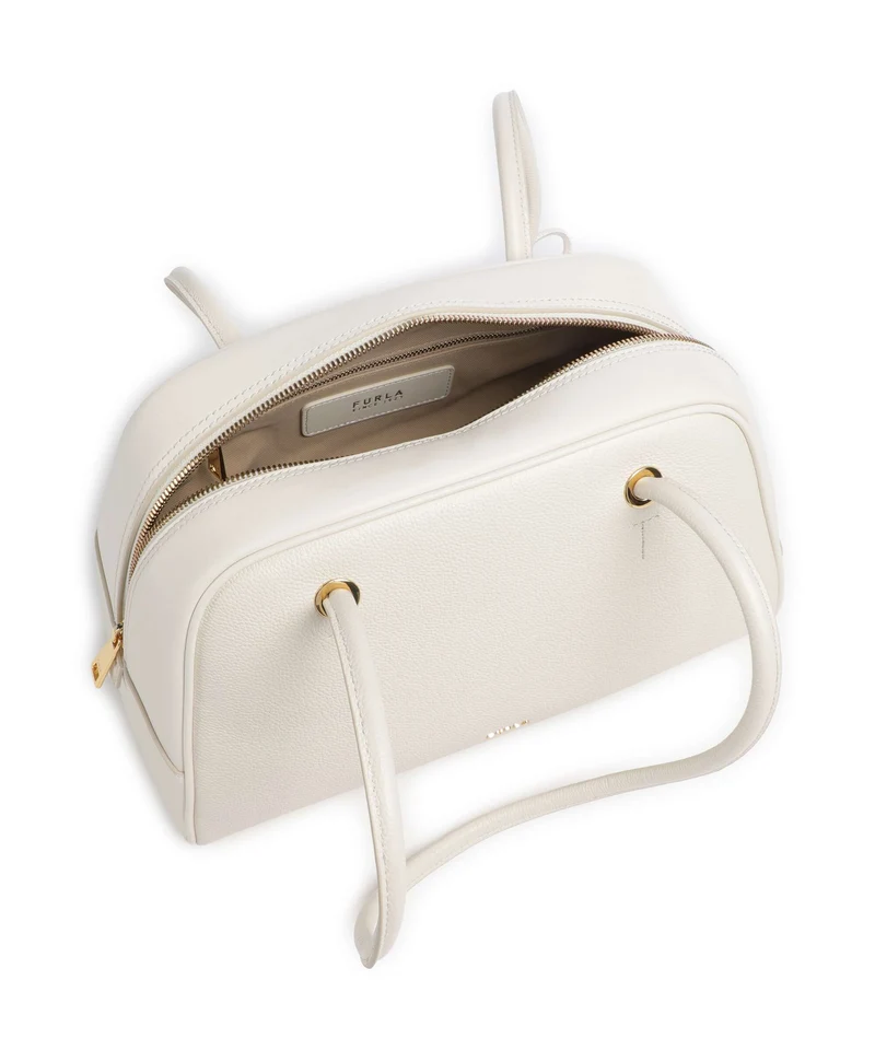 Furla Poppy M Sac porté épaule panna