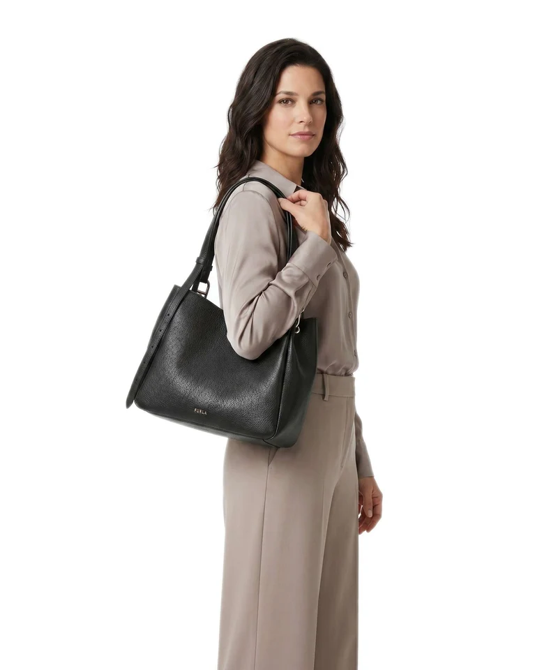 Furla Nuvola M Sac fourre-tout nero