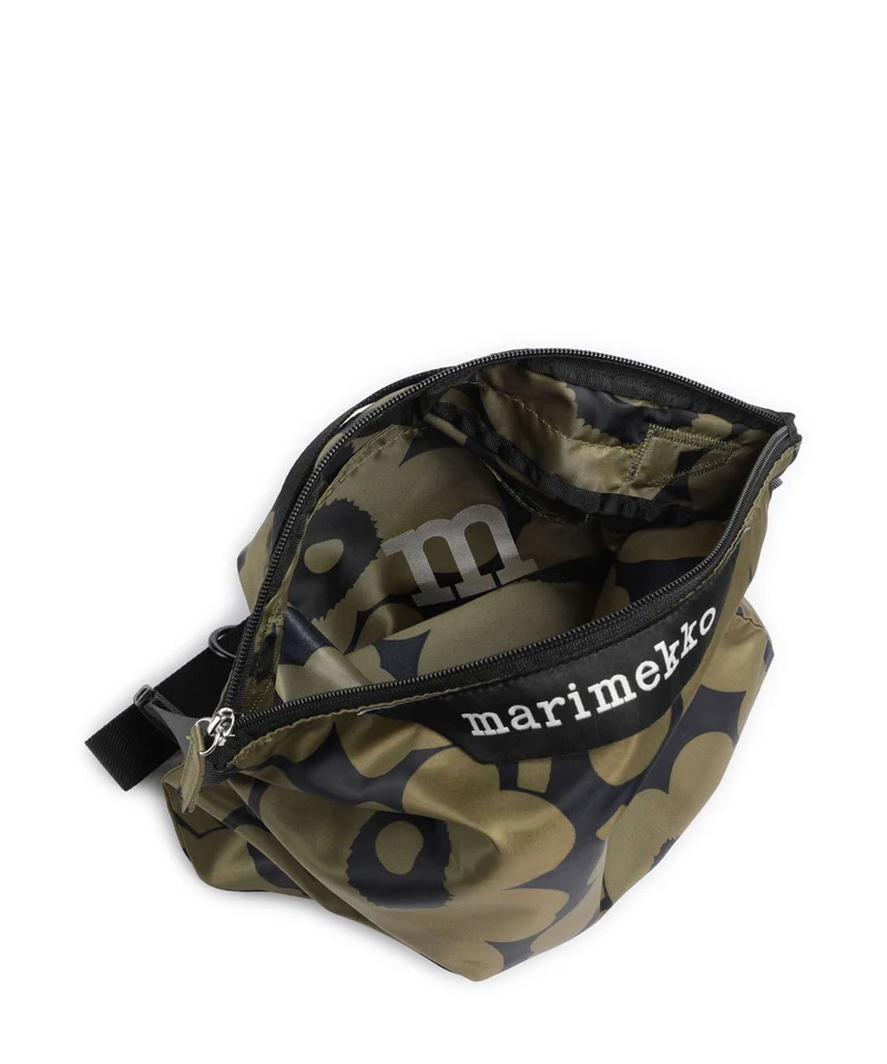 Marimekko Neat M Unikko Sac fourre-tout olive green/dark blue