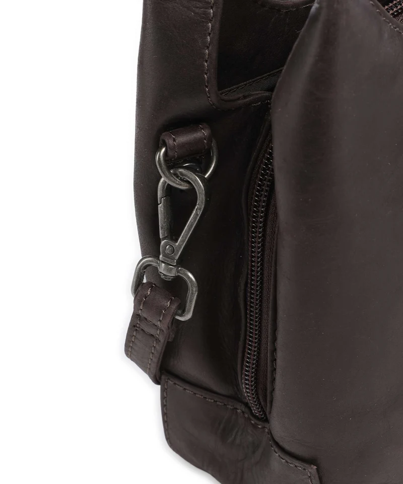 The Chesterfield Brand Wax Pull Up Cow Lunera Sac à main brown