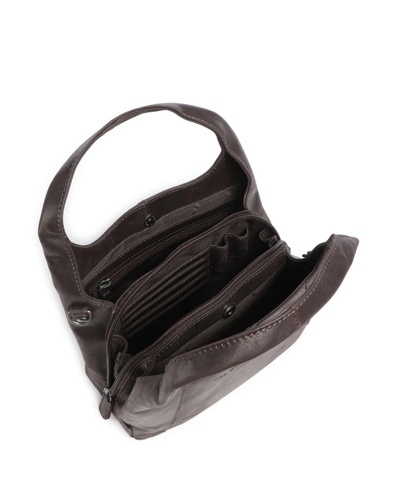 The Chesterfield Brand Wax Pull Up Cow Lunera Sac à main brown