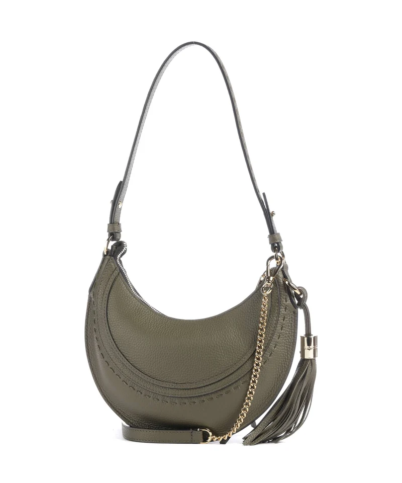 Lancel Hobohème S Sac porté épaule dark khaki