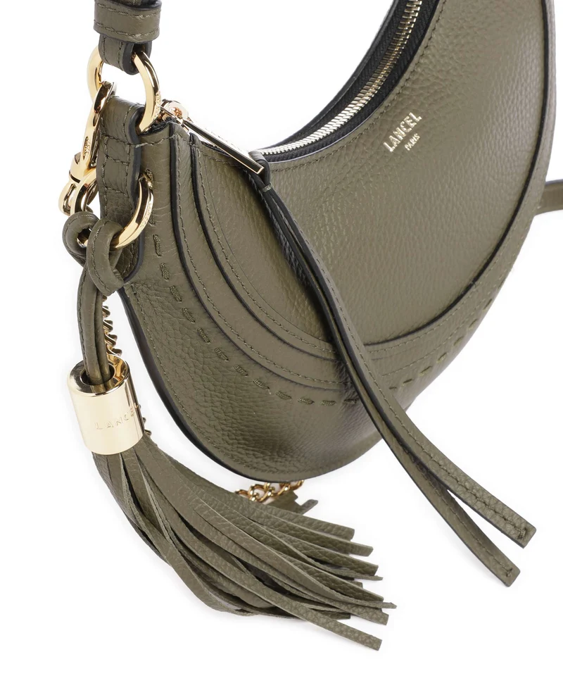 Lancel Hobohème S Sac porté épaule dark khaki