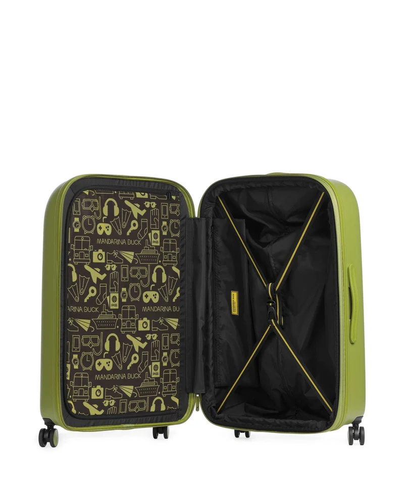 Mandarina Duck Logoduck+ Valise 4 roues winter olive