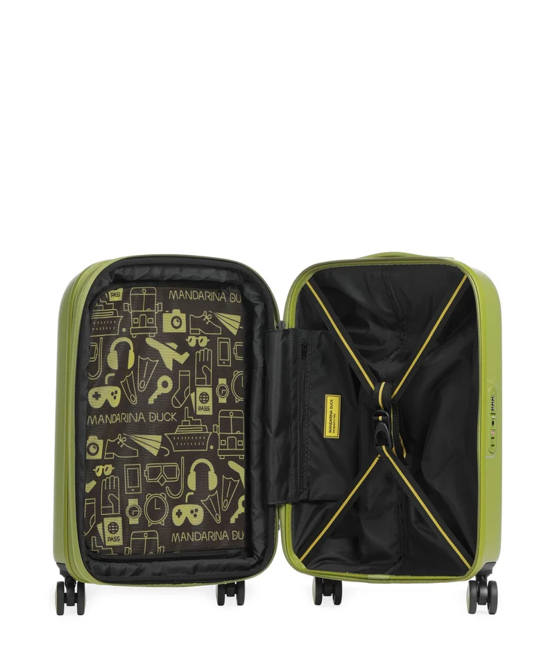 Mandarina Duck Logoduck+ Valise 4 roues winter olive