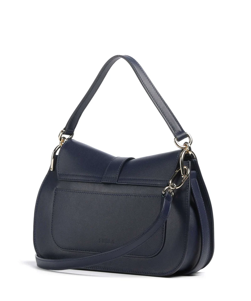 Furla Flow M Sac à main blu reale
