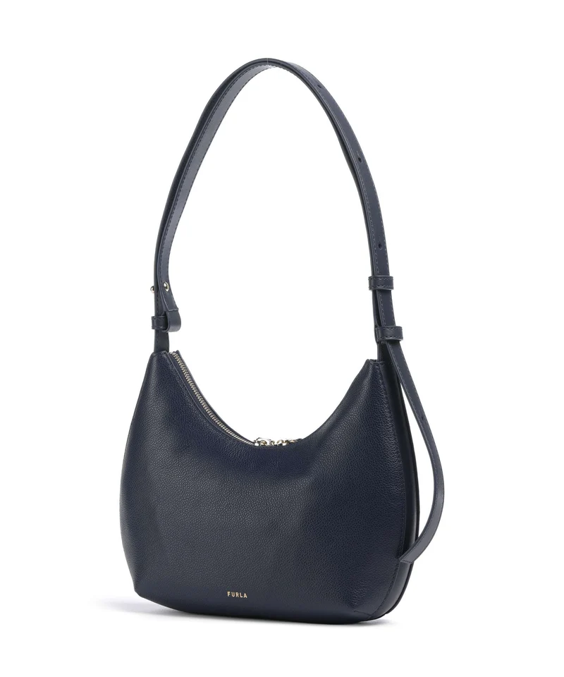 Furla Goccia S Sac porté épaule blu reale