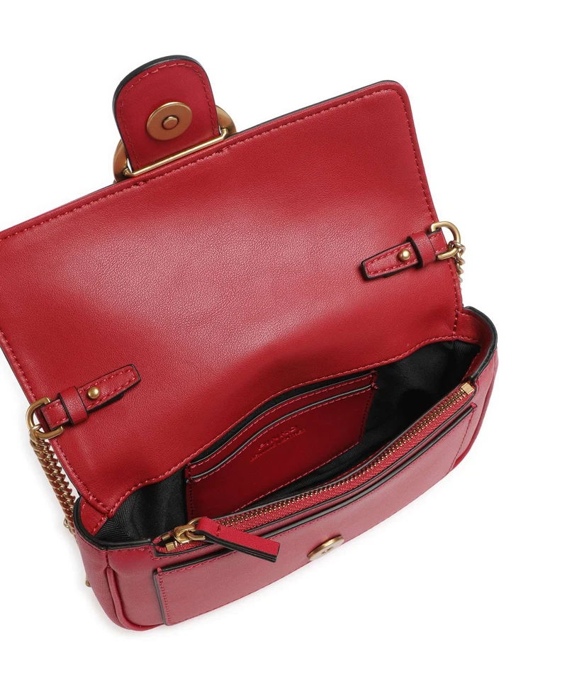 Pinko Love One Pocket Portefeuille rosso rio/antique gold