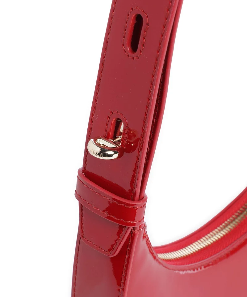 Furla Delizia Mini Sac porté épaule rosso