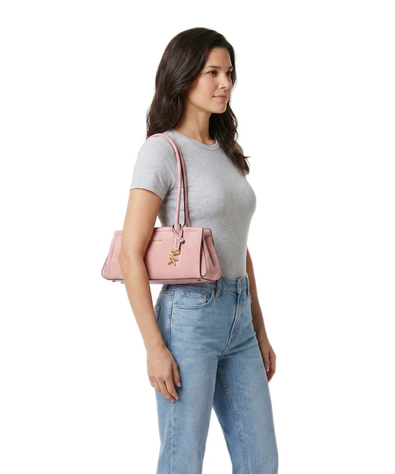 Michael Kors Laila Small Sac porté épaule primrose