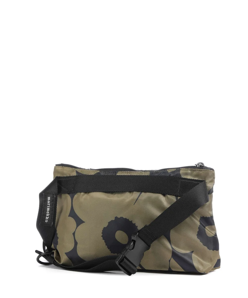 Marimekko Neat S Unikko Sac bandoulière olive green/dark blue