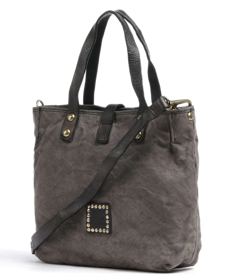 Campomaggi Sac à main beige/grigio/nera