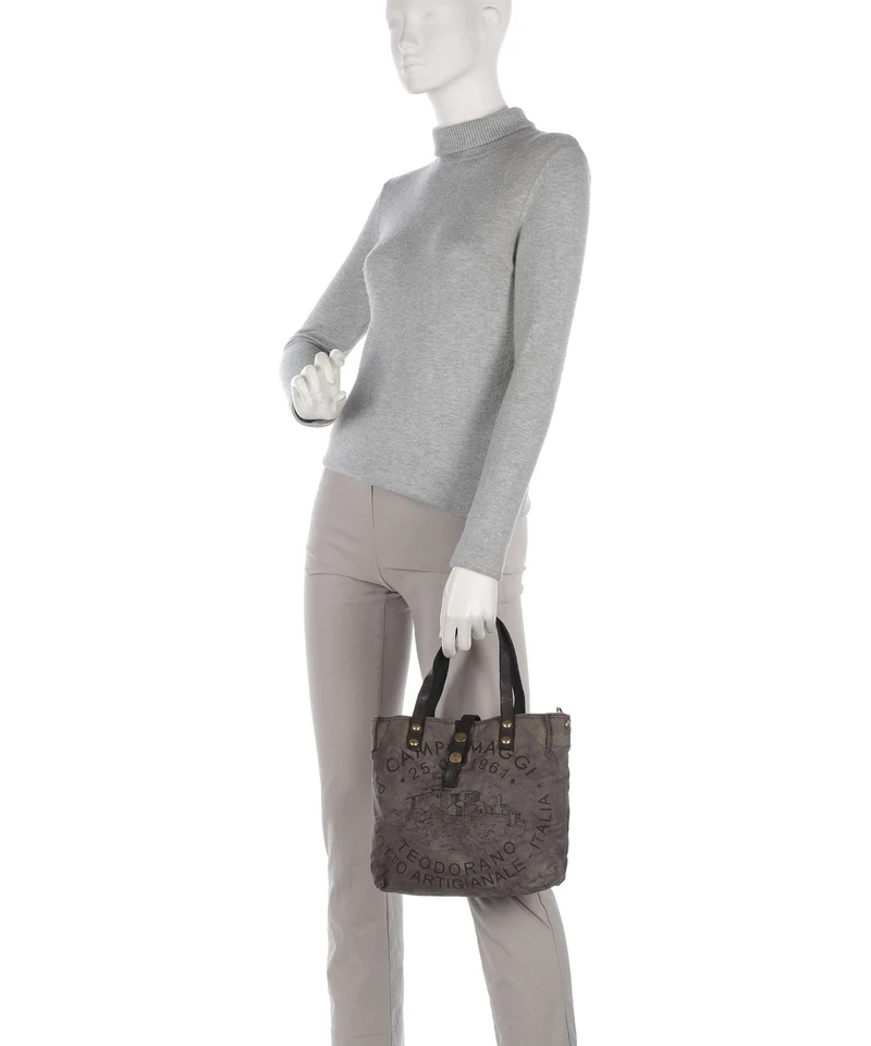 Campomaggi Sac à main beige/grigio/nera