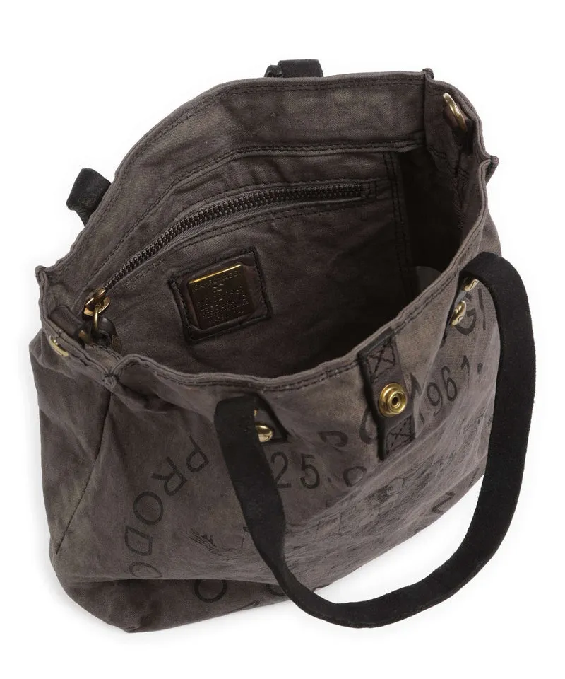 Campomaggi Sac à main beige/grigio/nera