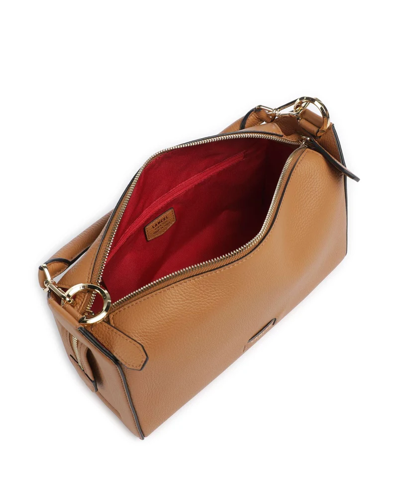 Lancel Louison M Sac porté épaule camel