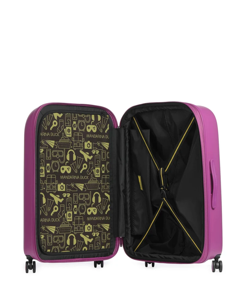 Mandarina Duck Logoduck+ Valise 4 roues digital pink