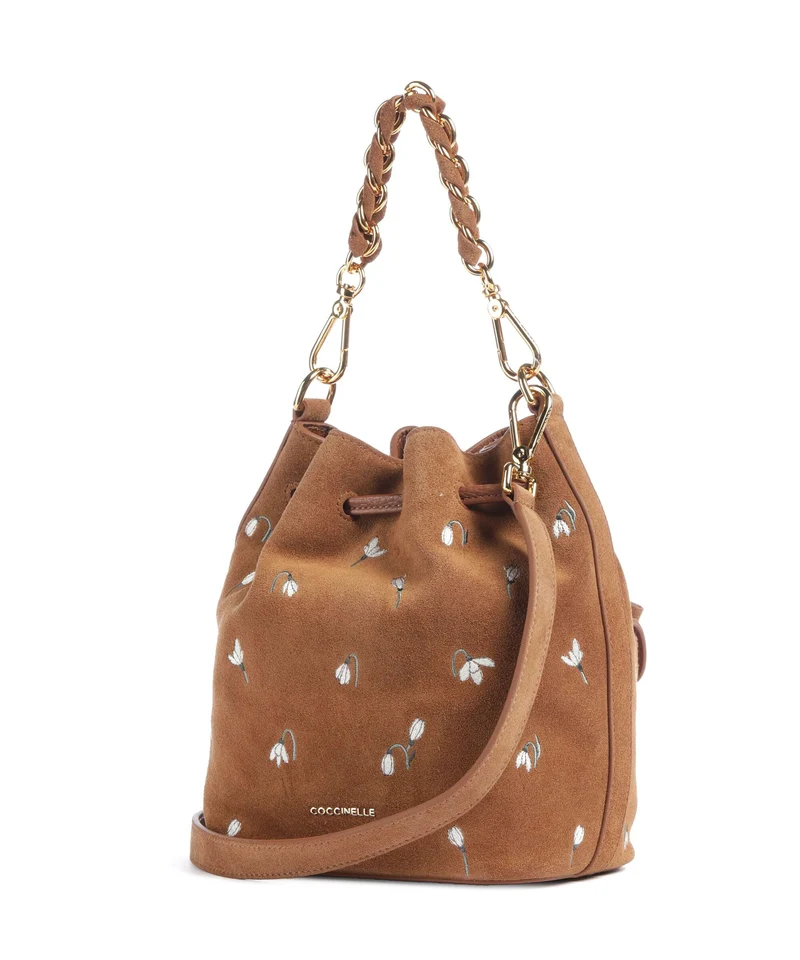Coccinelle Beat Generation Sac seau cognac